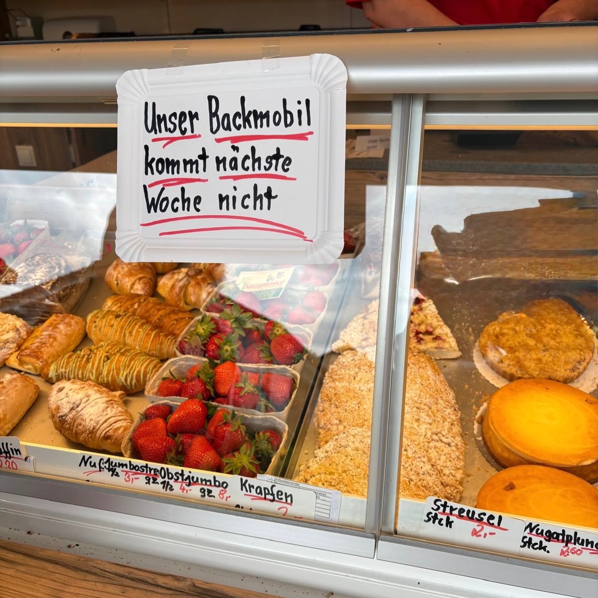 Das Backmobil macht Urlaub am Samstag 06.06.2026 🏖️
Die nächsten Lieferungen in Würzberg erfolgen wieder ab Do. 11.06.2026.
https://www.wuerzberg.info/?p=7220
#würzberg #michelstadt